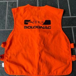 Gilet orange Solognac