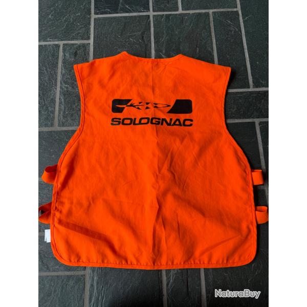 Gilet orange Solognac