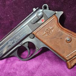 Pistolet Manurhin PPK, calibre 7,65 Browning - gendarmerie Autrichienne,  avec boite, Cat&eacute;gorie B