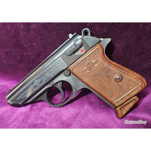 Pistolet Manurhin PPK, calibre 7,65 Browning - gendarmerie Autrichienne,  avec boite, Cat�gorie B