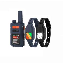 2X Colliers de Dressage Professionnel Chien 1800m &Eacute;tanche Rechargeable T&eacute;l&eacute;commande 4 Modes