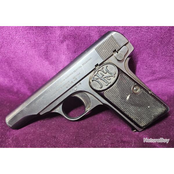 FN Browning 1910 7,65 Browning - Pistolet Belge Mono-Matricule FN Herstal, Cat�gorie B