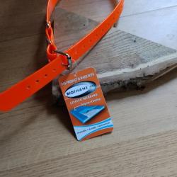 1 collier  biothane grav&eacute;. !