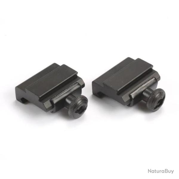 OFFRE LIMITEE - 2 adaptateurs Picatinny vers 11mm