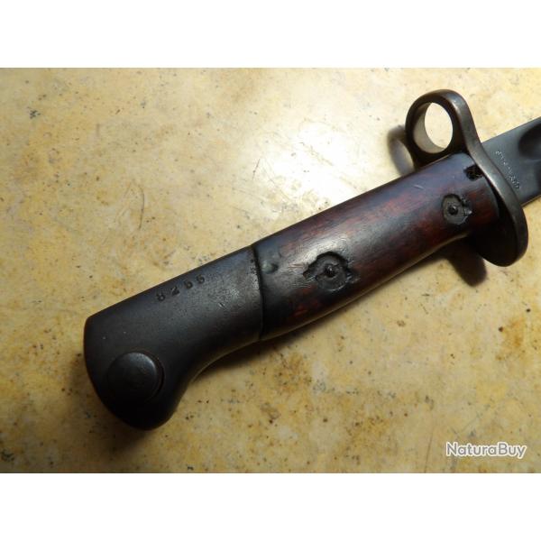 Baionnette fusil mauser VERGAEIRO Portugais court  mod r�glementaire Portugal fab Allemande