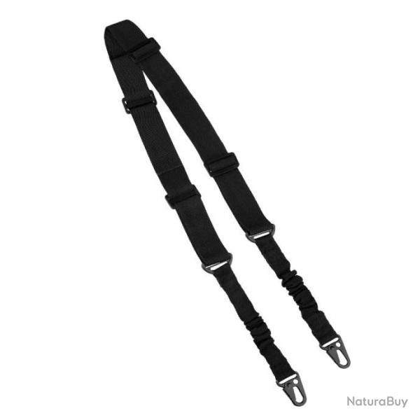 OFFRE LIMITEE - Sangle noire 2 points en nylon