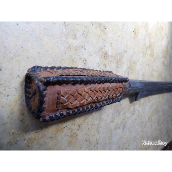 SABRE flissa yatagan Imposant et ancien  - Alg�rie, Kabylie, 19�me si�cle Magreb