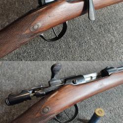 Magnifique fusil gras transform&eacute; chasse calibre 24/65 canon lisse miroir cat D e) tr&egrave;s bel etat