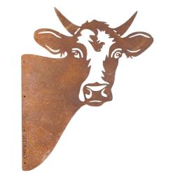 Silhouette t&ecirc;te de vache