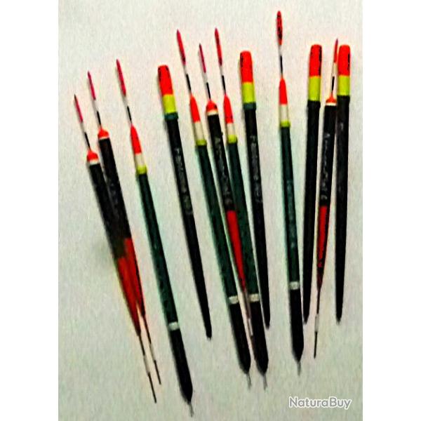 12 flotteurs p�che fine