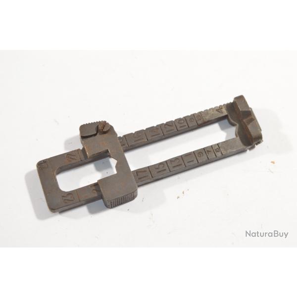 Planche de Hausse pour Fusil Japonais Arisaka Type 30 / 38 / 99  restauration  (20)
