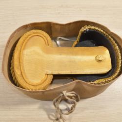 PAIRE D'EPAULETTES DE LIEUTENANT-COLONEL DE L'INFANTERIE COLONIALE 3 R&eacute;publique 14/18  (10)