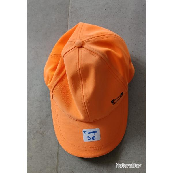 CASQUETTE ORANGE