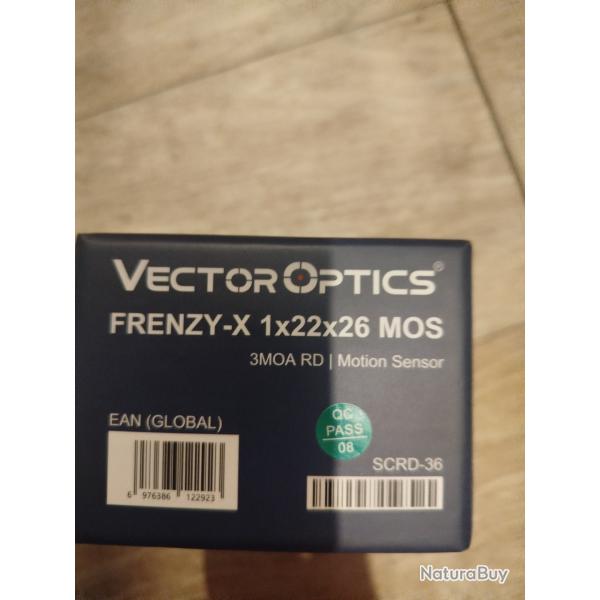Vector optics Frenzy x 1x22x26 MOS 3moa
