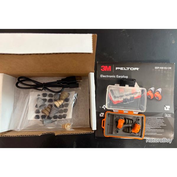Bouchons d'oreille �lectroniques 3M PELTOR EEP-100 EU