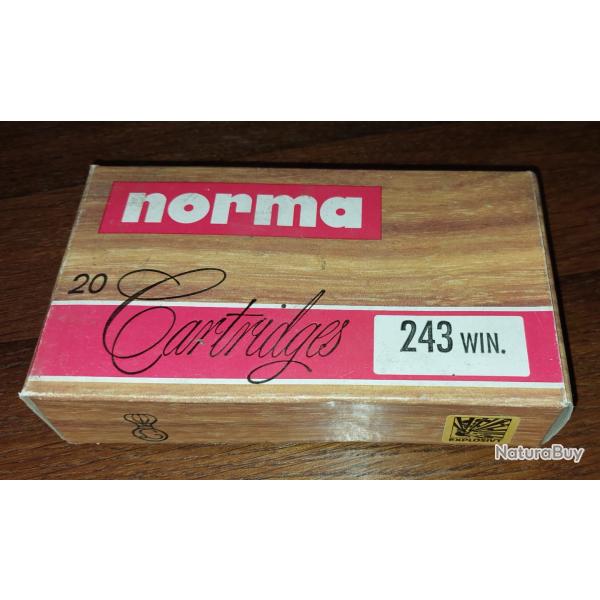 Bo�te vide norma - 243 win boitier int�rieur scotch�