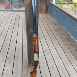 Fusil de chasse superpos&eacute; Verney-Carron, mod&egrave;le NT, calibre 12/70,longeur  canon 71cm, poids 2,7 kg