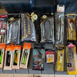 Lot de leurres neufs brochets perch&eacute;s sandres