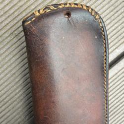Magnifique scabbard pour carabine en cuir ancien parfait pour winchester ou autre . Western