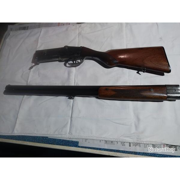 FUSIL  NEMROD - Superpos� canon fixe CAL 12