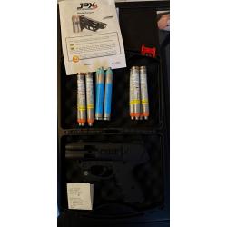 Pistolet JPX4 laser Jet defender PIEXON + 4 cartouches