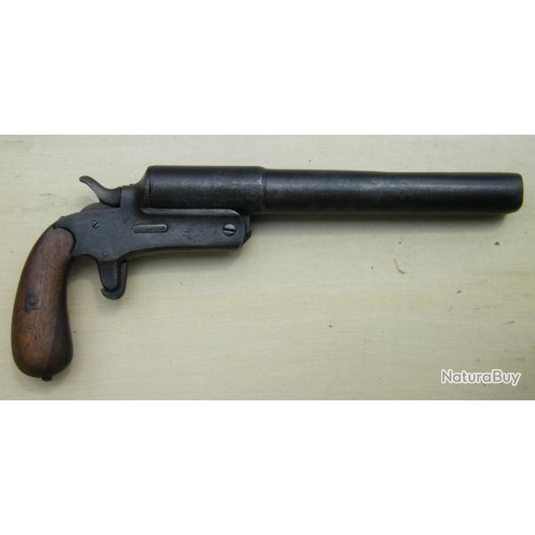 Pistolet lance fus�e Allemand Druckknopf ww1