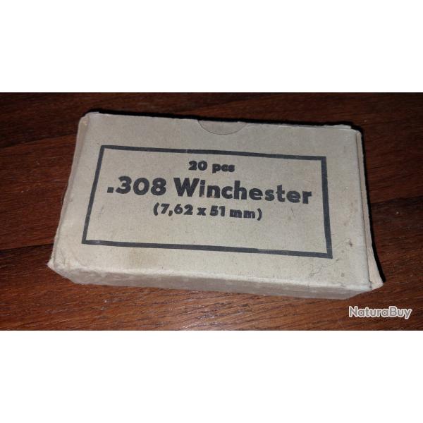 Bo�te vide ancienne .308 winchester