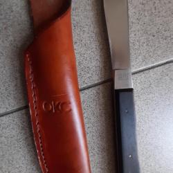 SCALPEL GEANT "ESCULAPE " SANS DOUTE MILITAIRE 25 cm - ETUI OFFERT
