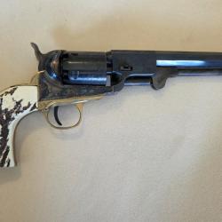Revolver PIETTA 1851 NAVY YANK DELUXE STAG LIKE Cal.36 PN