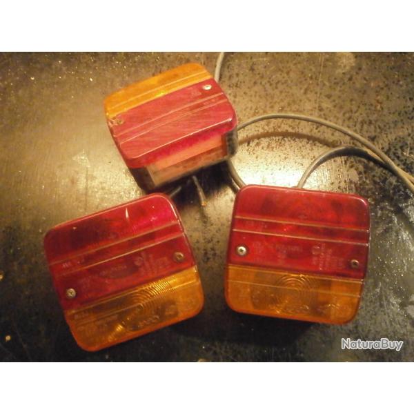Feux arri�re de remorque caravane plateau