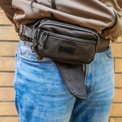 Sacoche banane avec holster int&eacute;gr&eacute;