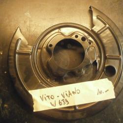 Plaque de protection freins arri&egrave;re Mercedes Vito Viano w639 neuve