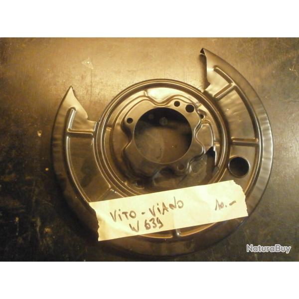 Plaque de protection freins arri�re Mercedes Vito Viano w639 neuve