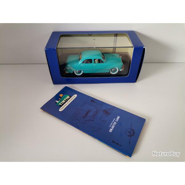 La Ford Custom d'Objectif Lune Tintin Moulinsart 1/43 neuve