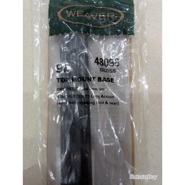 Rail WEAVER pour winchester 70 LA