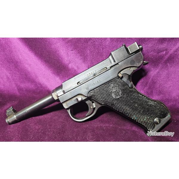 Pistolet HUSQVARNA M/40 �LAHTI� - 1944 - RIGSPOLITIET DANOISE - 9X19 - RIDGEFIELD NJ - CAT�GORIE B