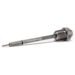 Aiguille de d&eacute;samor&ccedil;age Lyman Pistol Decapping Rod Unit avec aiguille rempla&ccedil;able