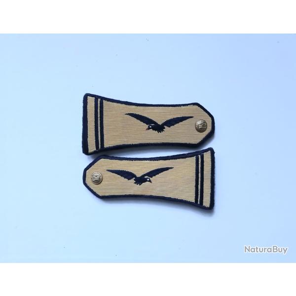 Grade - FR43905a  Paire �paulette lieutenant tenue gala aviation
