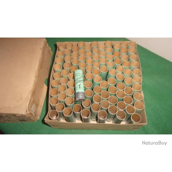 Douilles Cal 16 en carton amorc� (lot n�1)