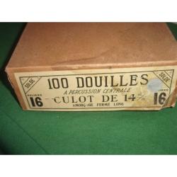 Douilles Cal 16 en carton amorc&eacute; (lot n&deg;3)