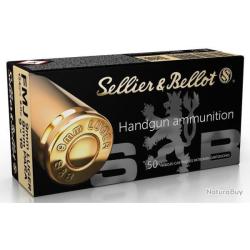 Offre flash B ! Cartouches SELLIER & BELLOT cal.9mm fmj 8g 124gr par 500