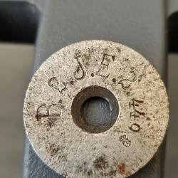 Disque de crosse regiment&eacute; bavarois pour Gewehr 98 ww1