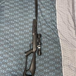 Carabine crosman fire 19.9 joule avec lunettes inclus