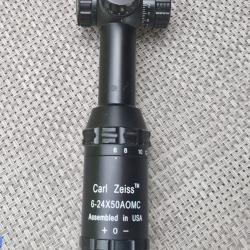 Lunette de chasse carl zeiss conquest 6-24&times;50 aomc