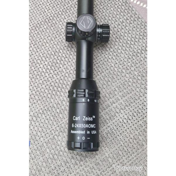 Lunette de chasse carl zeiss conquest 6-24�50 aomc