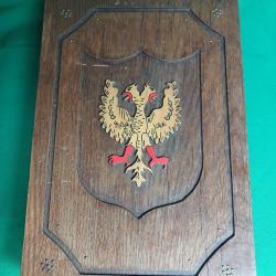coffret bois pour pistolet ,munition , etc - pi&egrave;ce unique