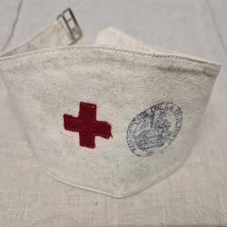 Brassard Fran&ccedil;ais croix rouge WW2 ( 2 )
