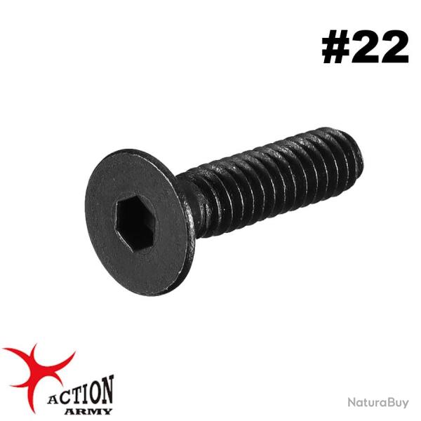Action Army AAP-01 Ref 22 Screw - Vis Hop-Up M3x8 pour AAP-01 Assassin