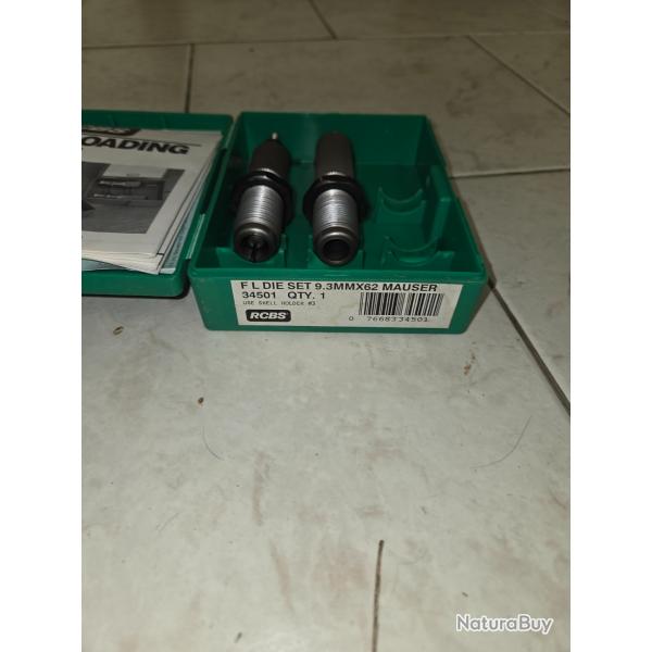 Jeux de deux outil RCBS en 9,3�62