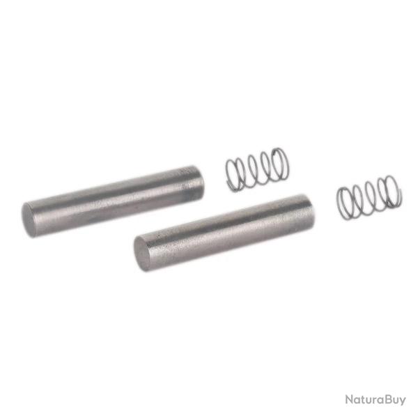 Jeu de 2 barres de contrepoids (20g chacune) et de 2 ressorts Walther pour pistolet GSP500